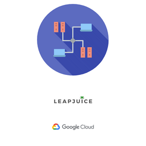 Server and computers that are caching data. Represents Leapjuice caching technology with Managed Hosting.