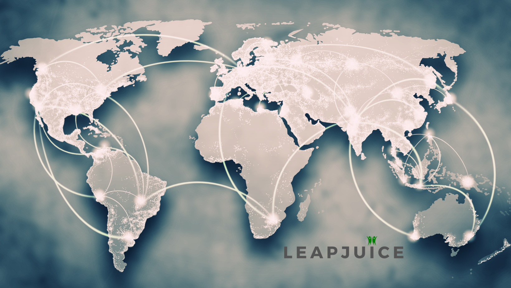 Picture showing globe and countries, representing Leapjuice CDN for Managed Ghost CMS and Managed WordPress hosting.
